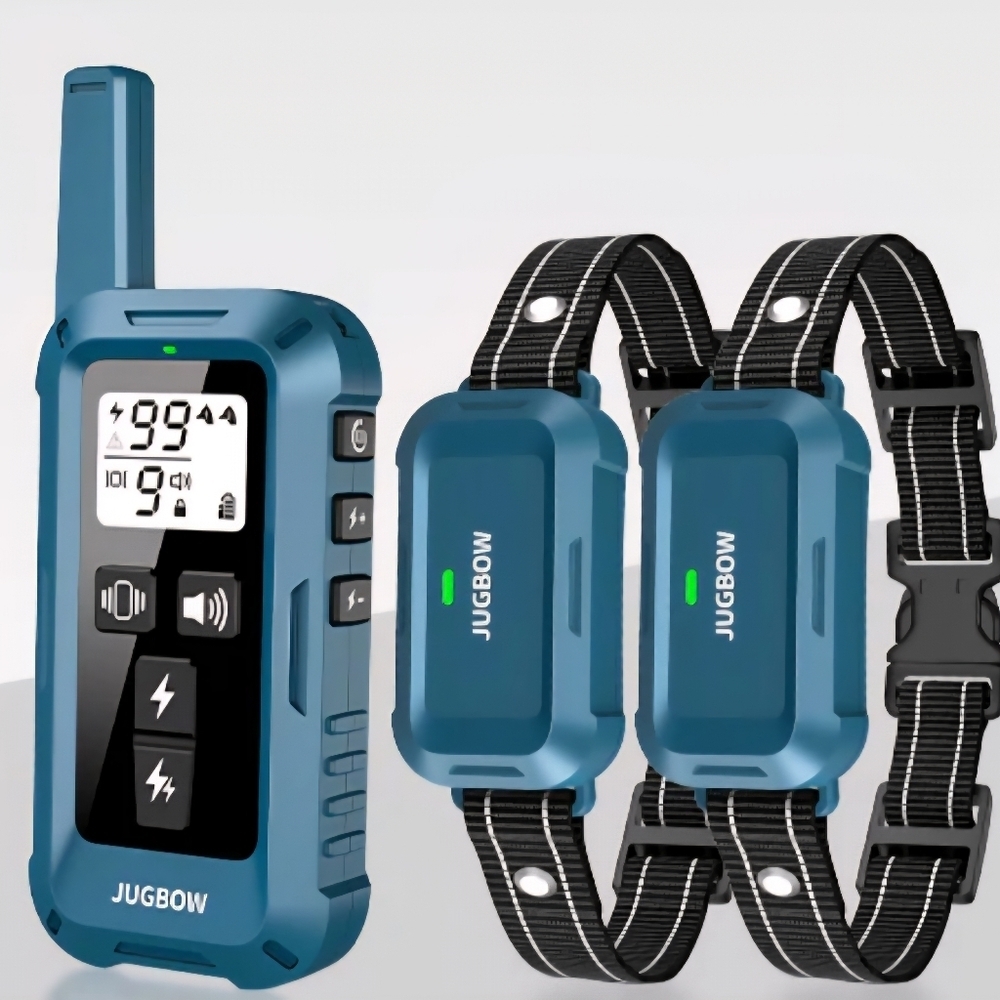 Jugbow DT-682 Remote Training Collar for Two Dogs – 4200FT Range